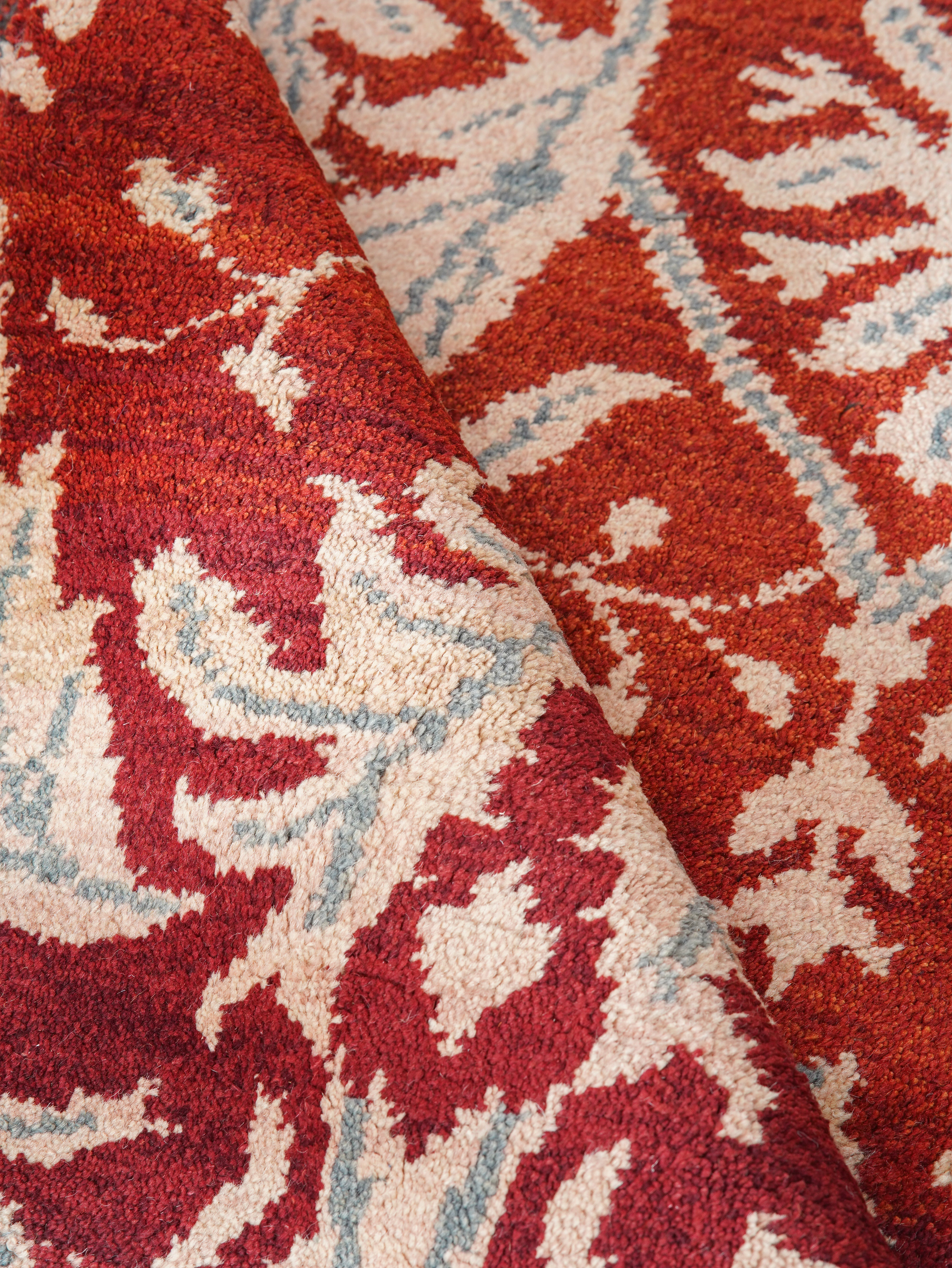 Dhruv Hand Knotted Wool Area Rug
