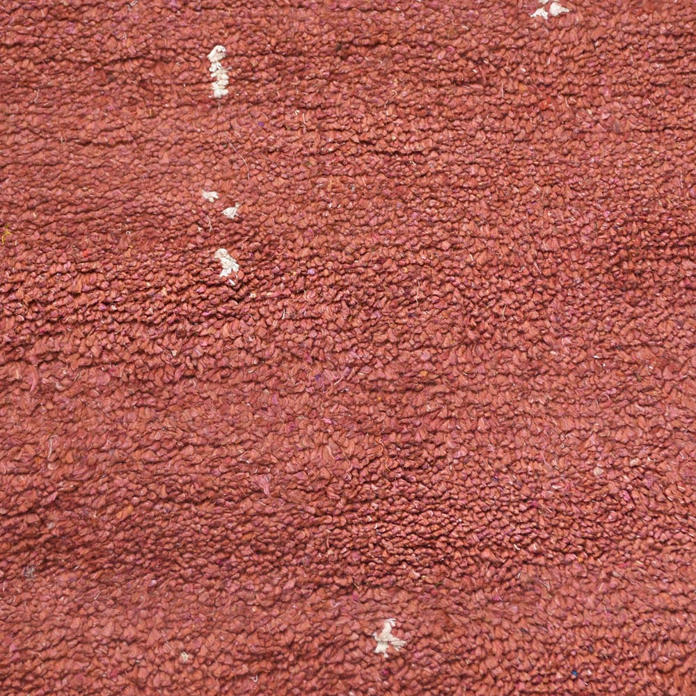 Rust Echo Hand Knotted Recycled Silk Rug