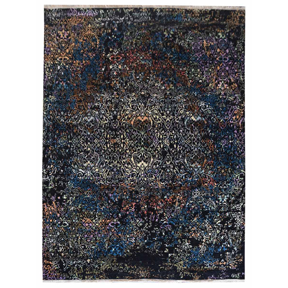 Shirakawa-go Hand Knotted Persian Wool And Viscose Area Rug