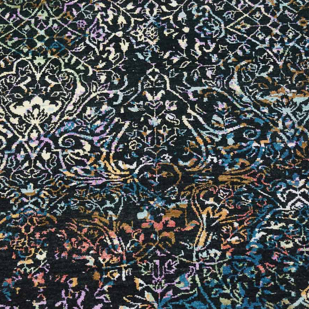 Shirakawa-go Hand Knotted Persian Wool And Viscose Area Rug