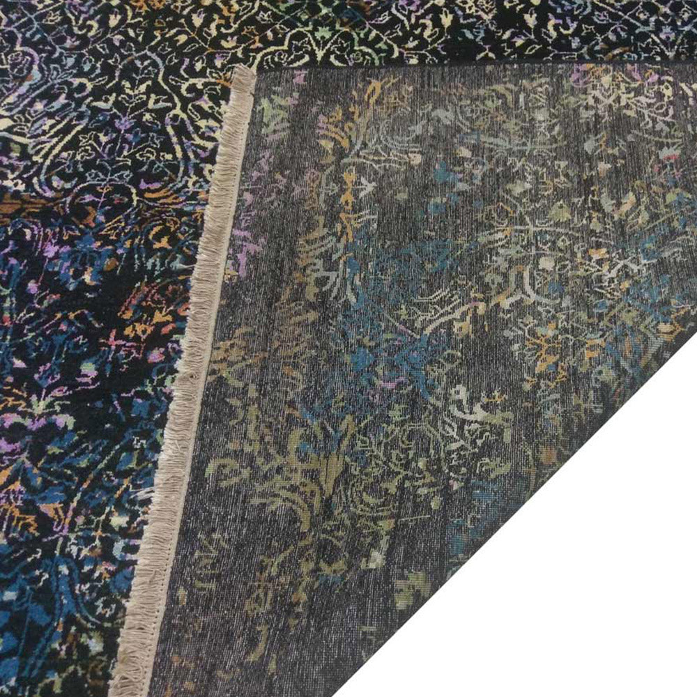 Shirakawa-go Hand Knotted Persian Wool And Viscose Area Rug