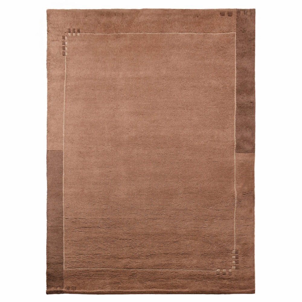 Leon Hand Knotted Tibbati Wool Area Rug