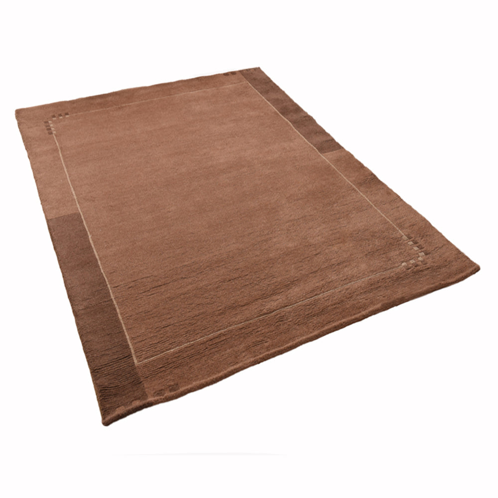 Leon Hand Knotted Tibbati Wool Area Rug