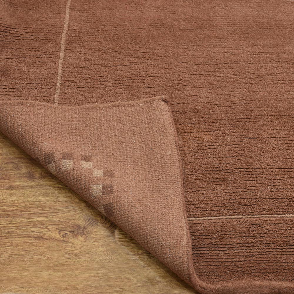Leon Hand Knotted Tibbati Wool Area Rug