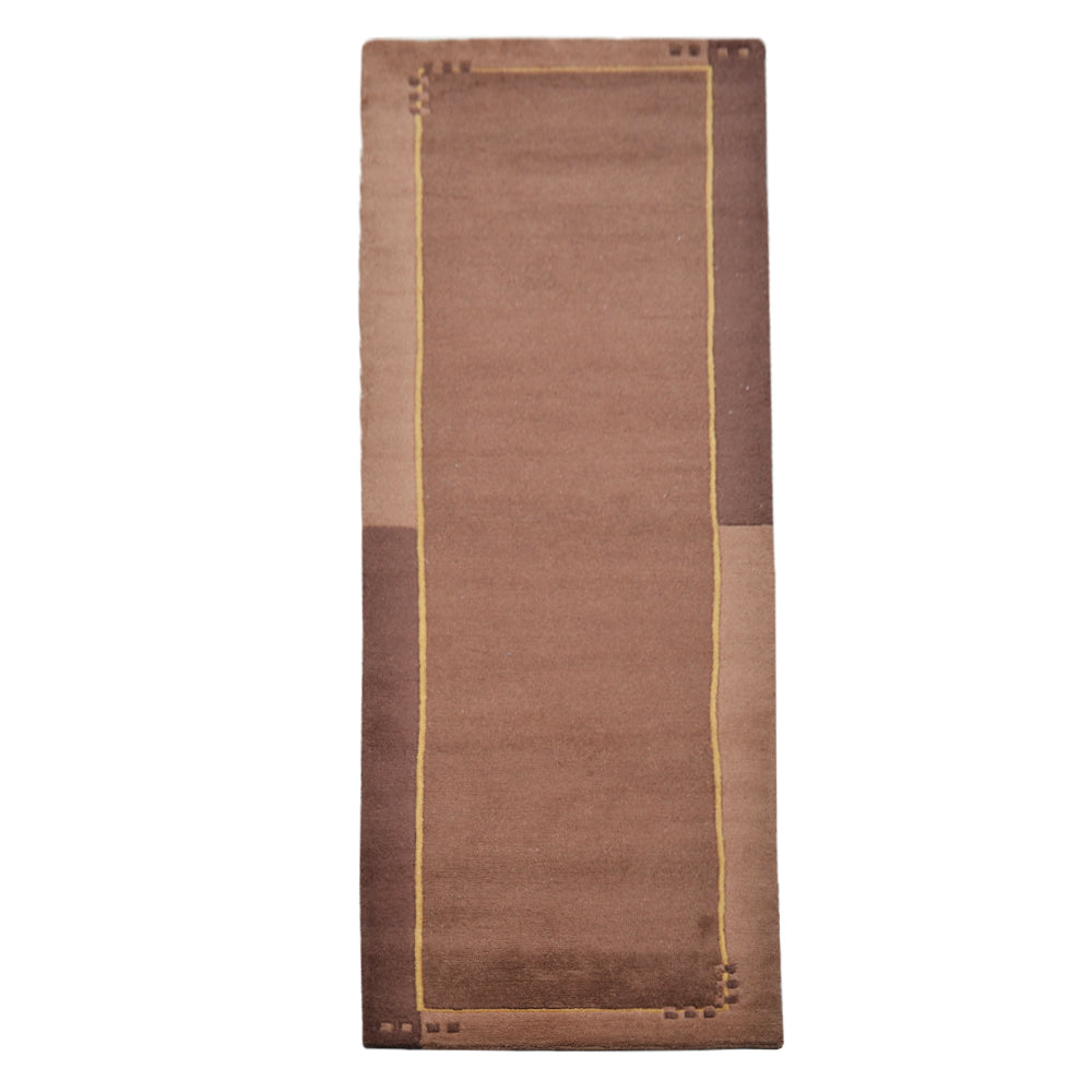 Leon Hand Knotted Tibbati Wool Area Rug