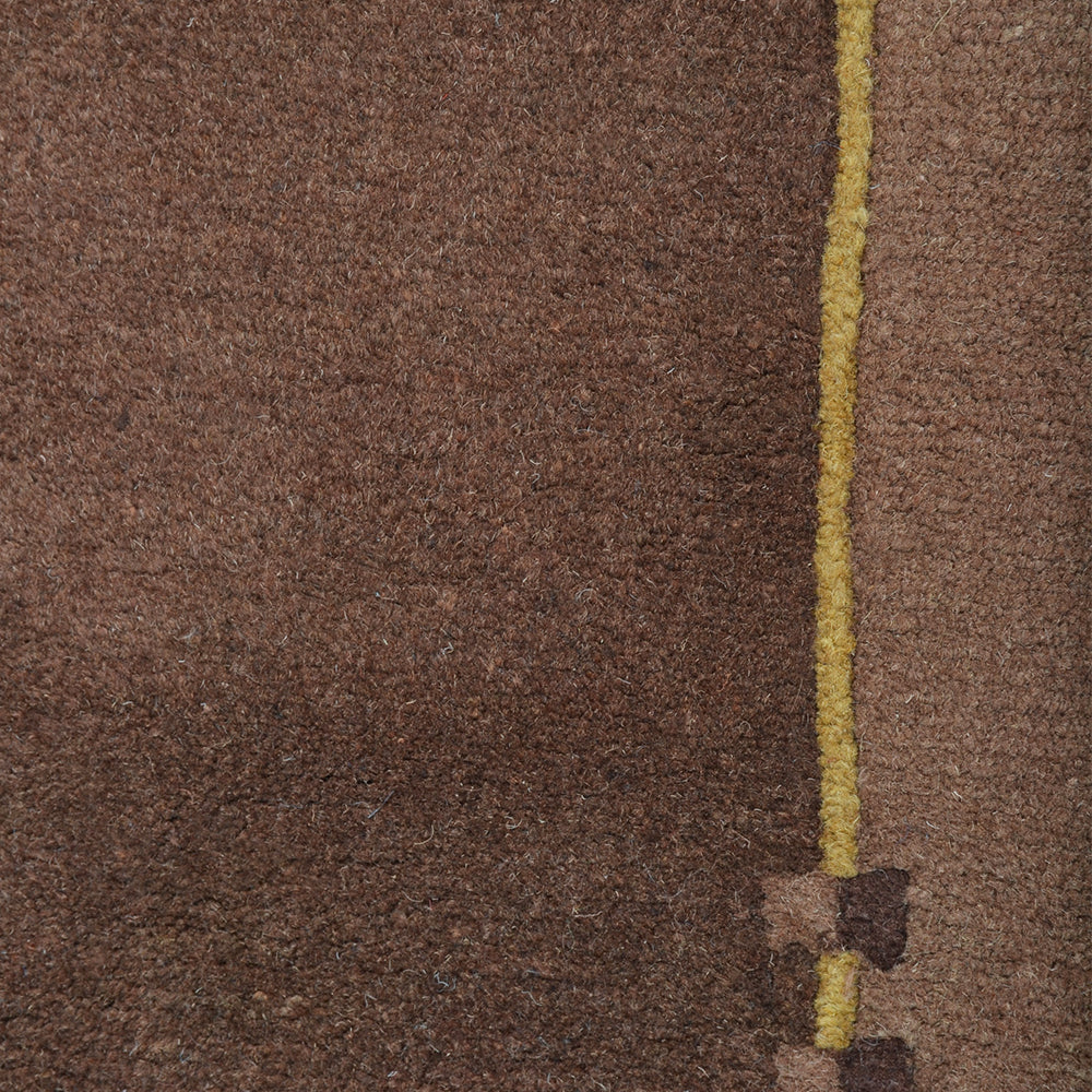 Leon Hand Knotted Tibbati Wool Area Rug