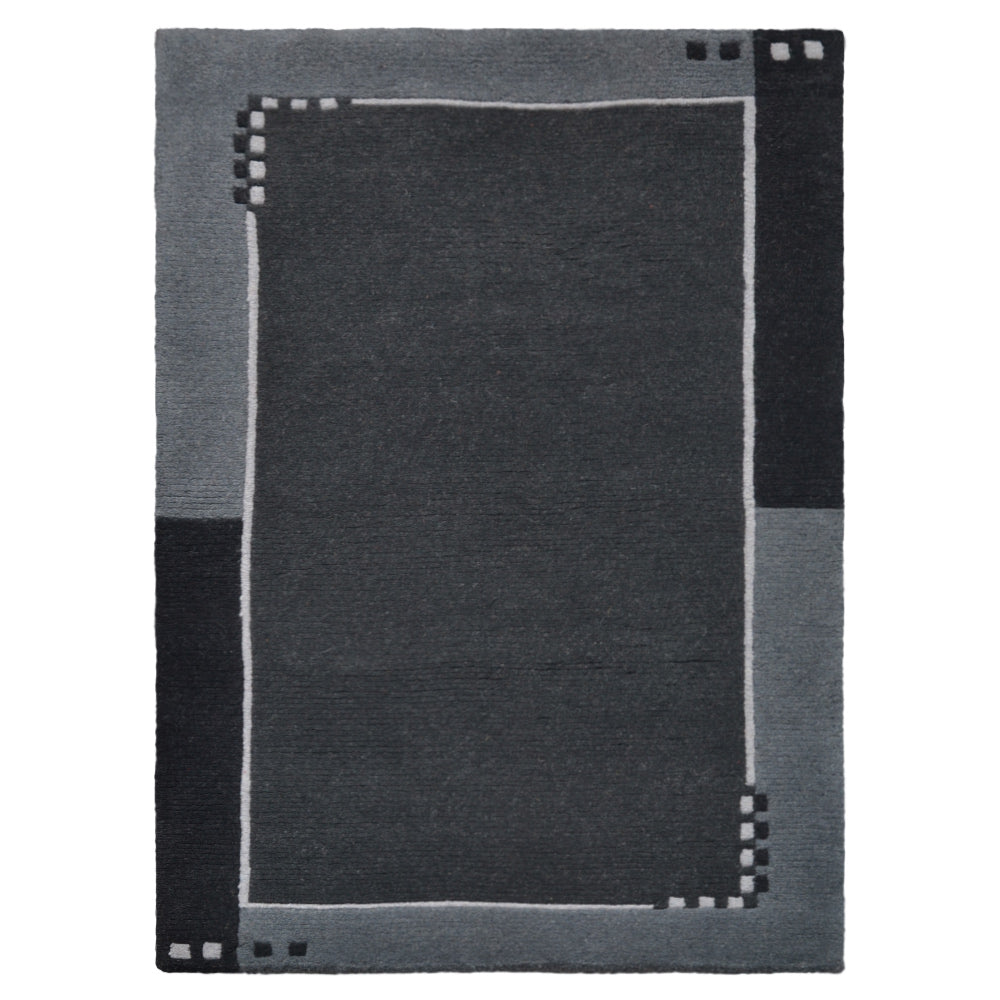 Leon Hand Knotted Tibbati Wool Area Rug