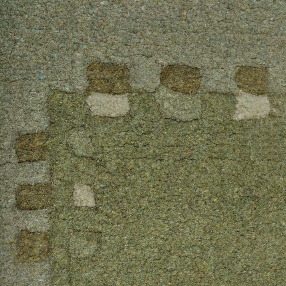 Leon Hand Knotted Tibbati Wool Area Rug