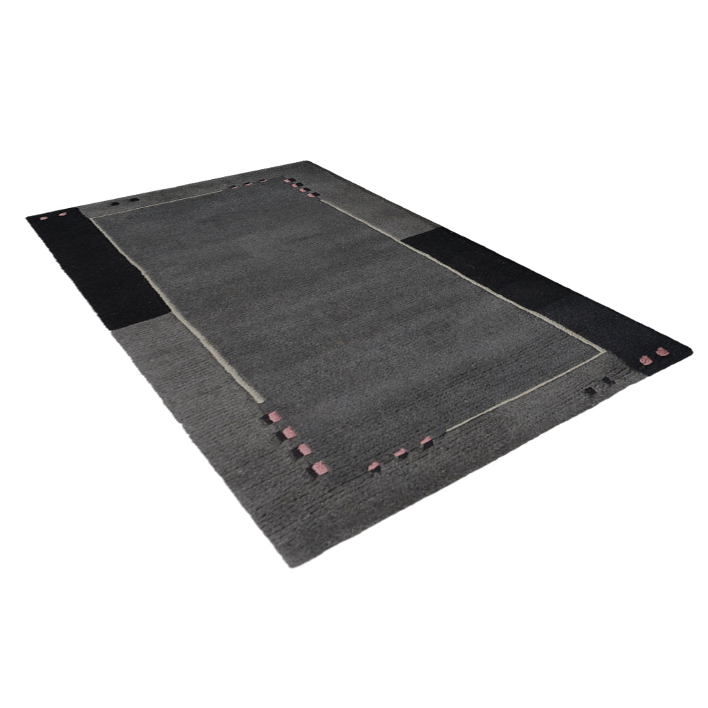 Leon Hand Knotted Tibbati Wool Area Rug