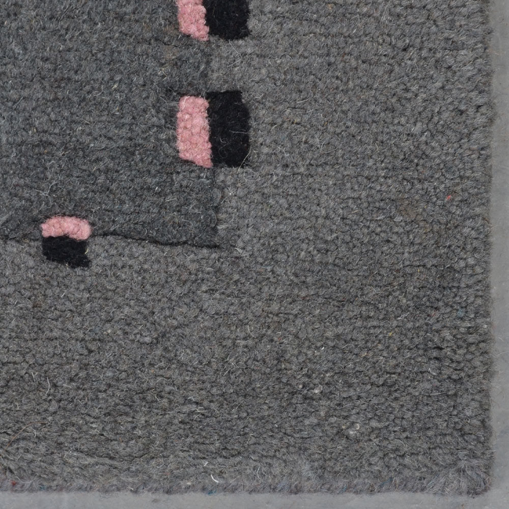 Leon Hand Knotted Tibbati Wool Area Rug