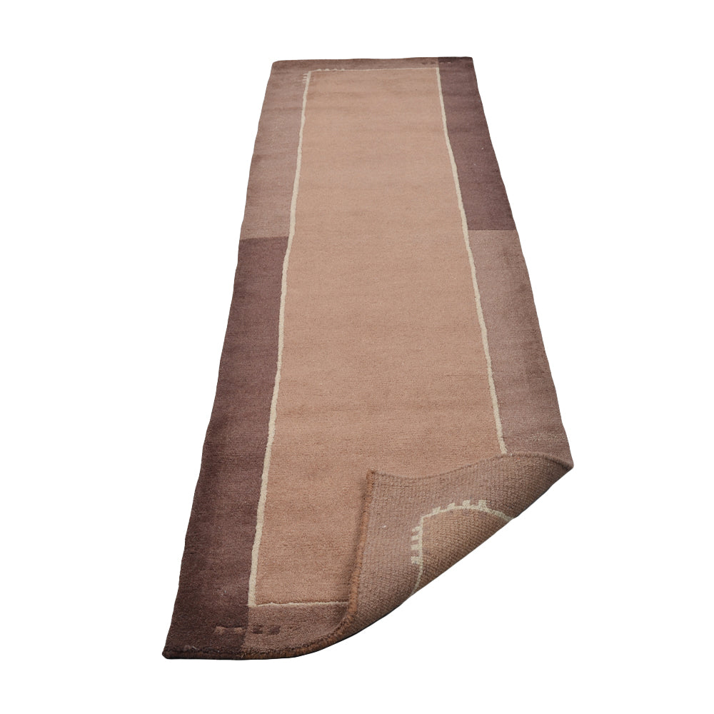 Leon Hand Knotted Tibbati Wool Area Rug