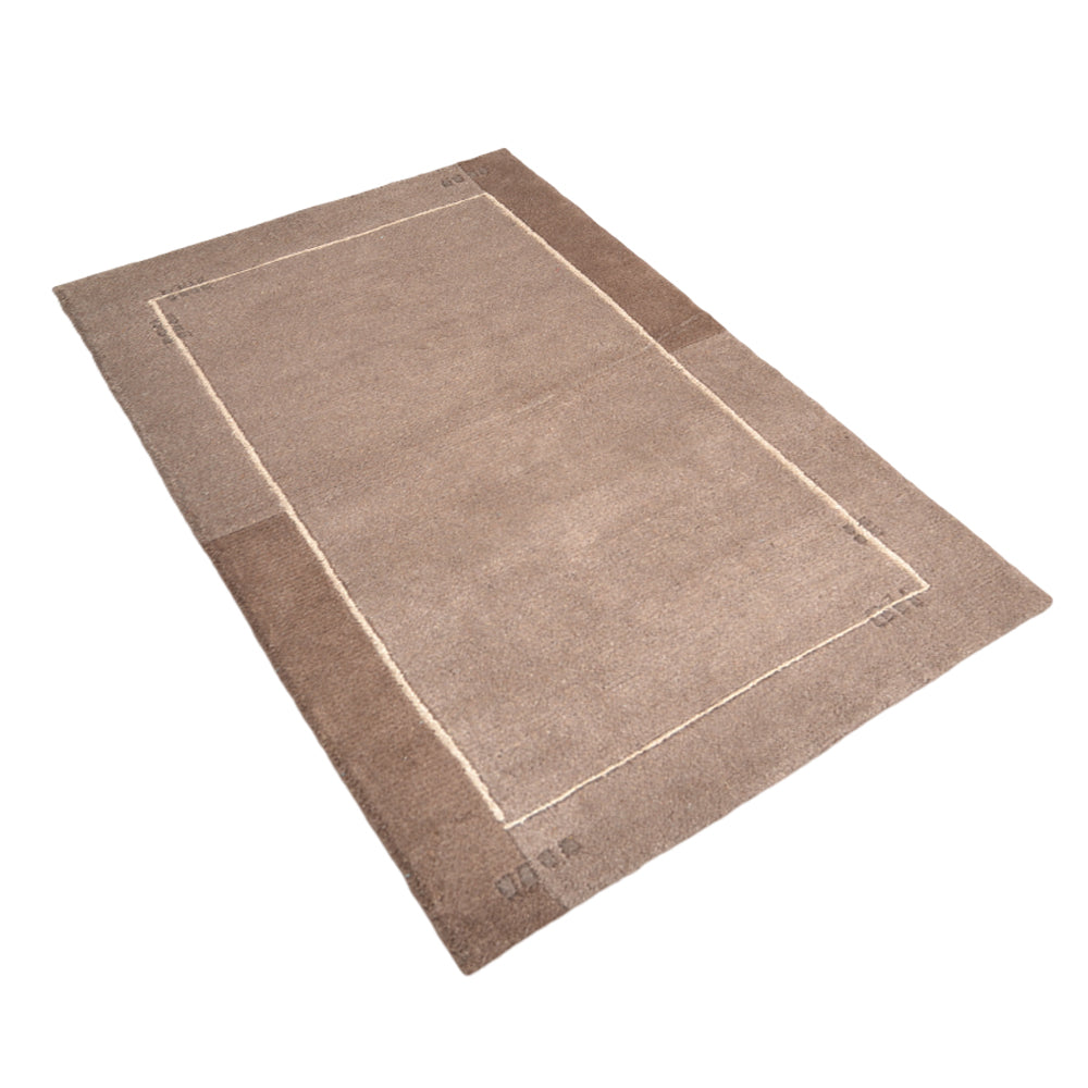 Leon Hand Knotted Tibbati Wool Area Rug