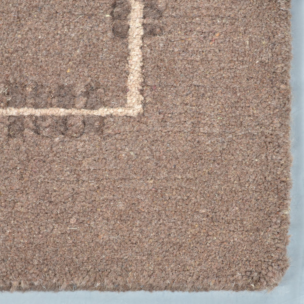 Leon Hand Knotted Tibbati Wool Area Rug