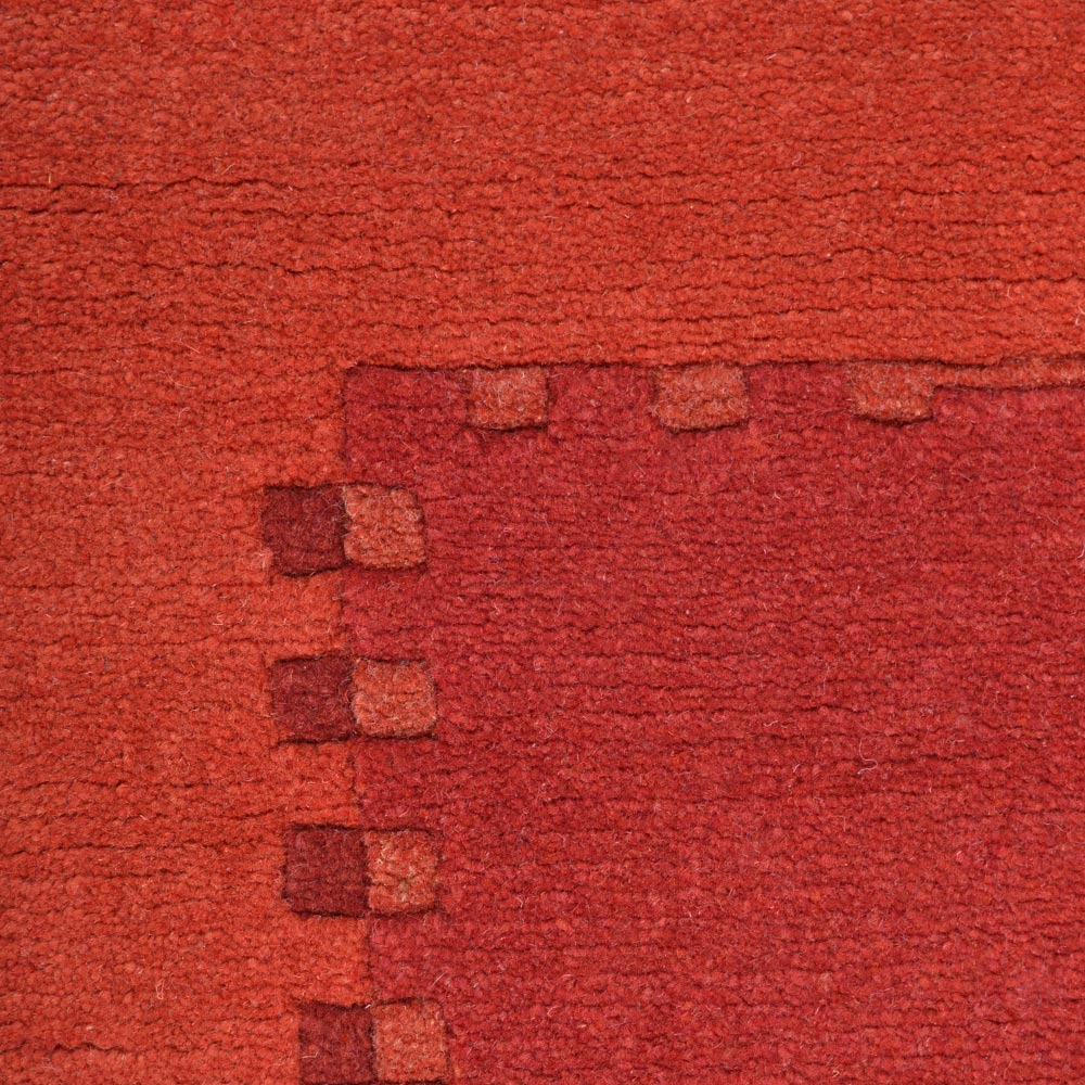 Leon Hand Knotted Tibbati Wool Area Rug