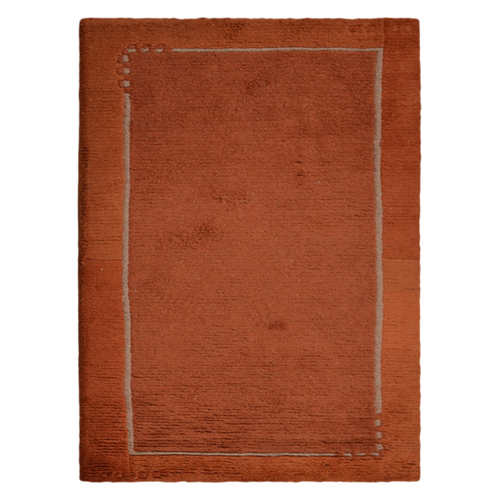 Leon Hand Knotted Tibbati Wool Area Rug