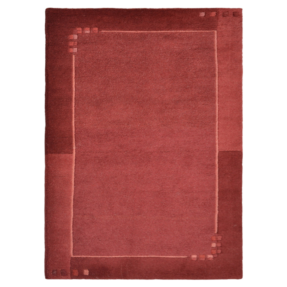 Leon Hand Knotted Tibbati Wool Area Rug