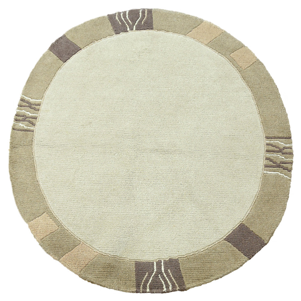 Iris Hand Knotted Tibbati Wool Rug