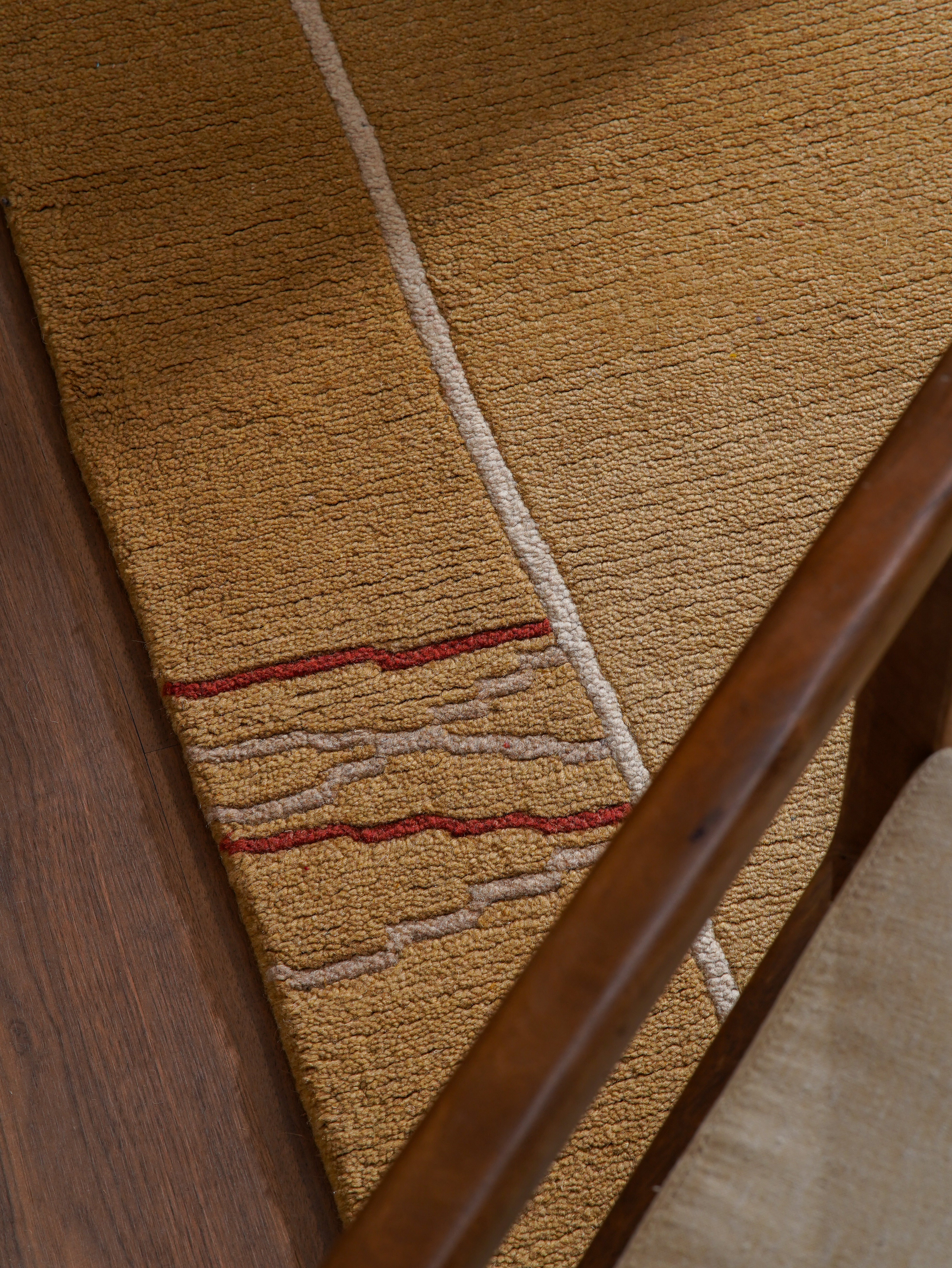 Iris Hand Knotted Tibbati Wool Rug