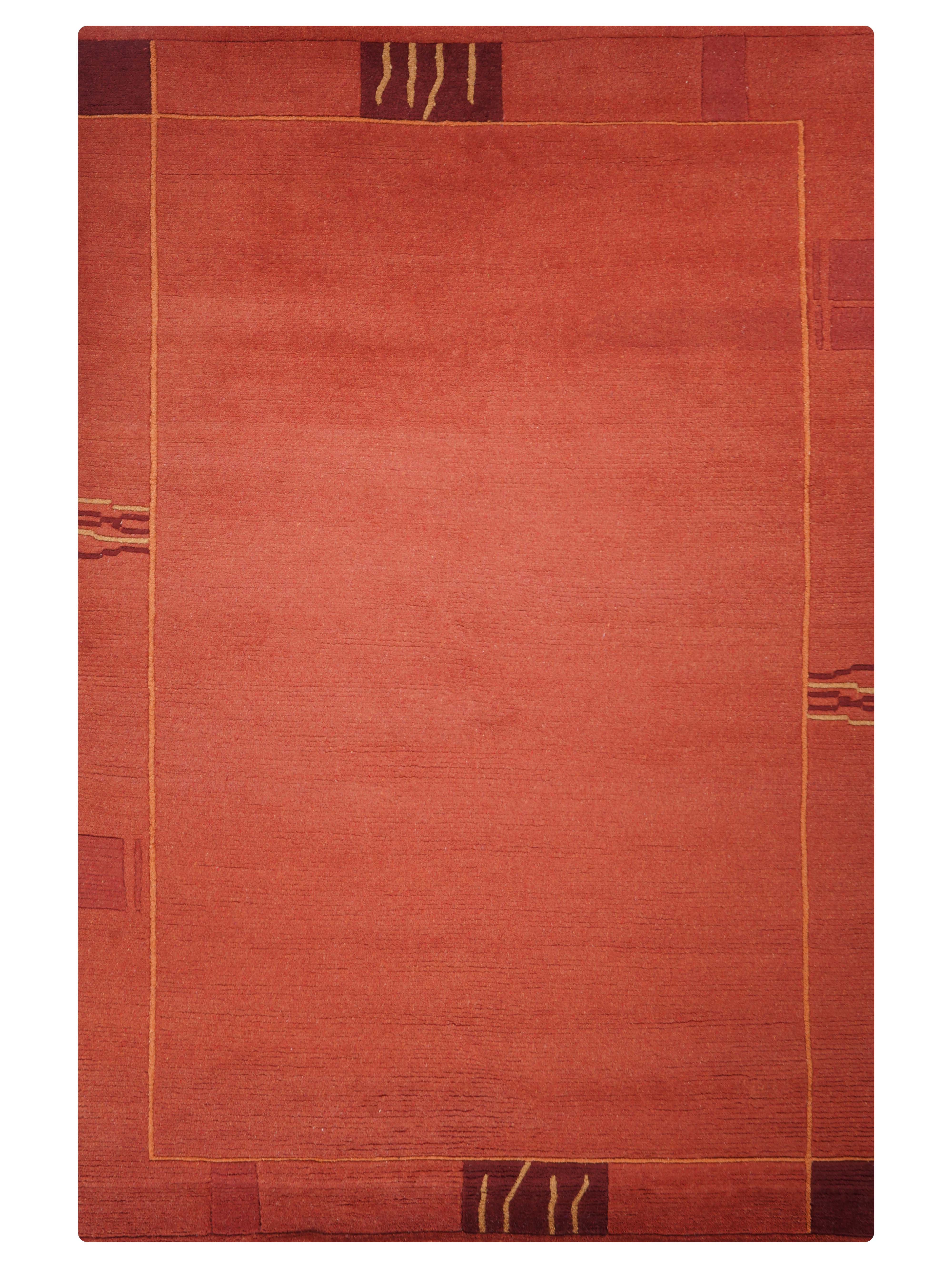 Iris Hand Knotted Tibbati Wool Rug