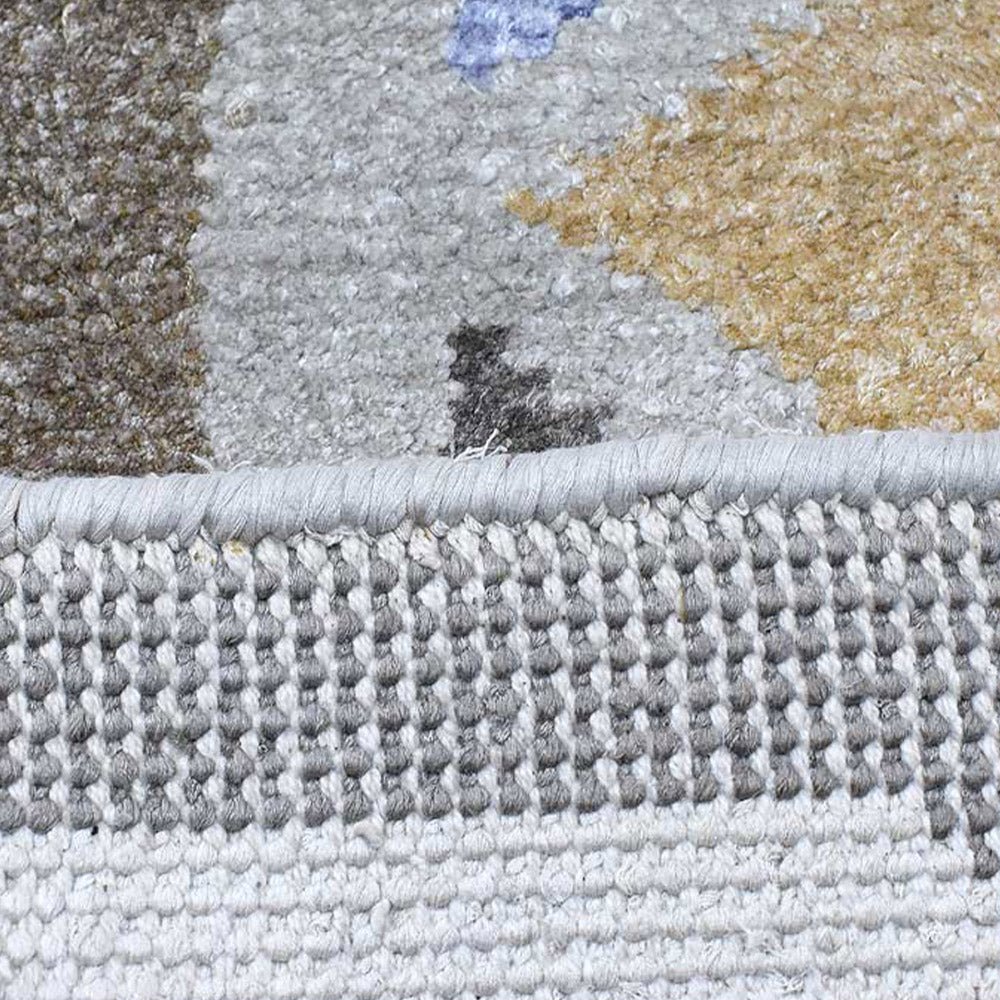 Aalen Hand Knotted Viscose Area Rug - BBH HOMES LLC