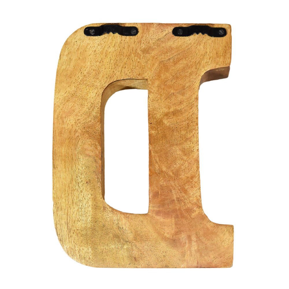 Classic Grain - Finished Mango Wood Alphabet & Number Blocks - BBH HOMES LLC