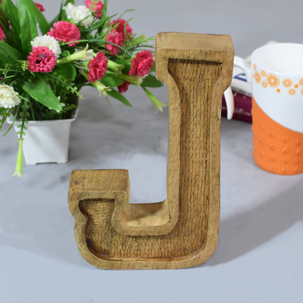 Classic Grain - Finished Mango Wood Alphabet & Number Blocks - BBH HOMES LLC