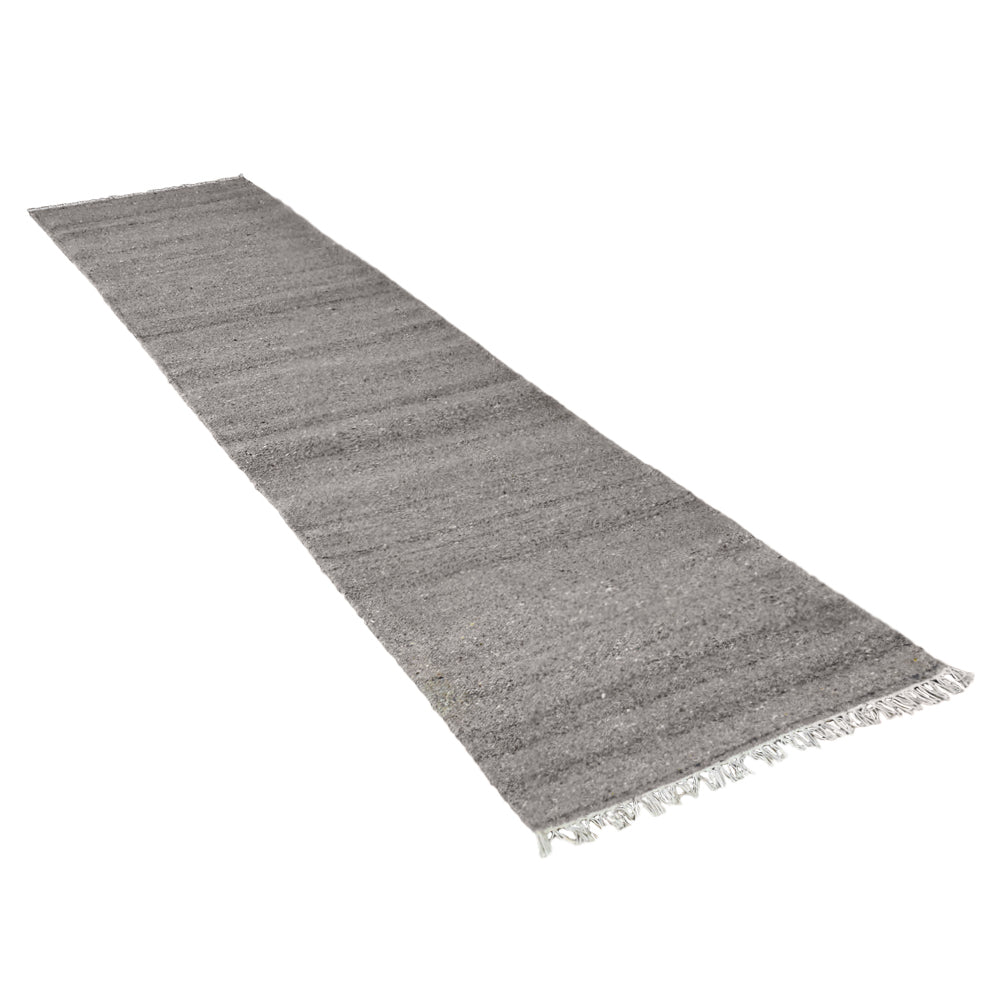 Solid Hand Woven Flat Weave Skittles Kilim Rug