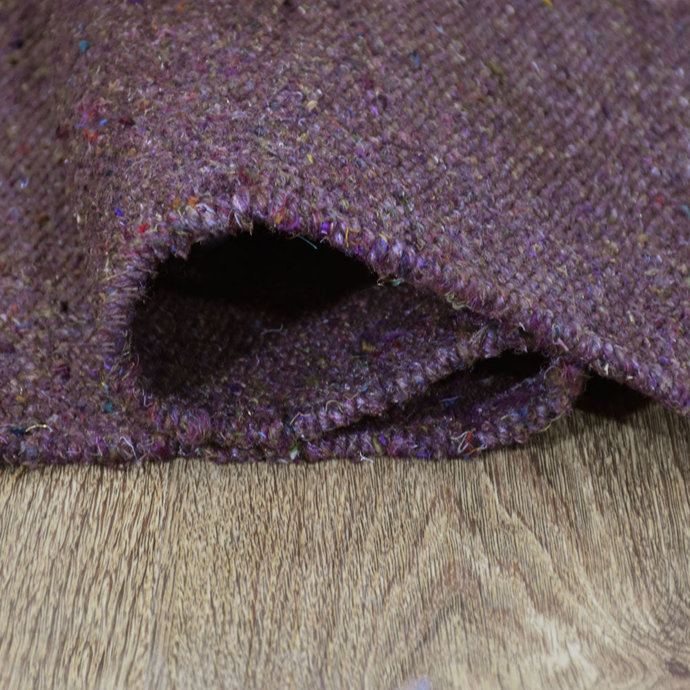 Solid Hand Woven Flat Weave Skittles Kilim Rug
