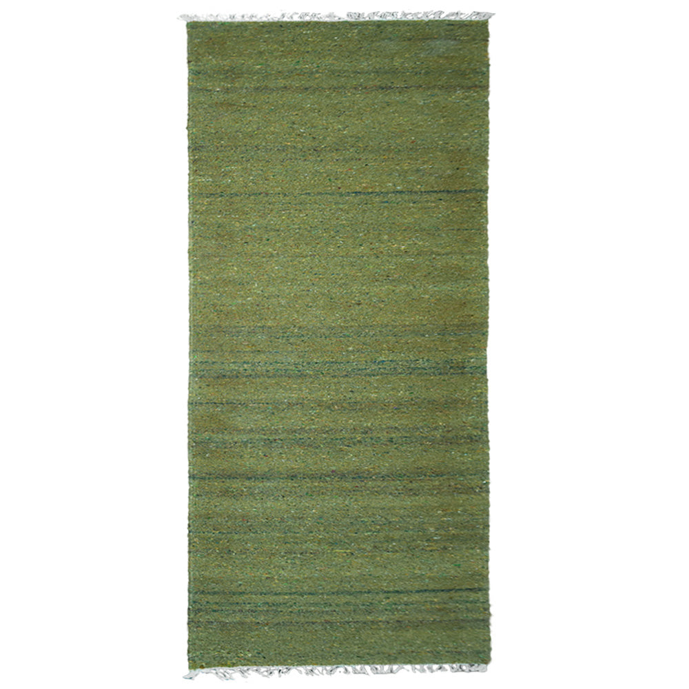 Solid Hand Woven Flat Weave Skittles Kilim Rug