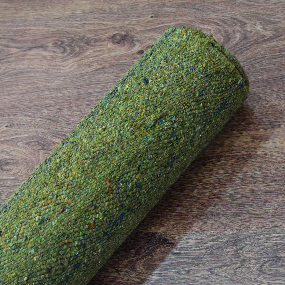 Solid Hand Woven Flat Weave Skittles Kilim Rug