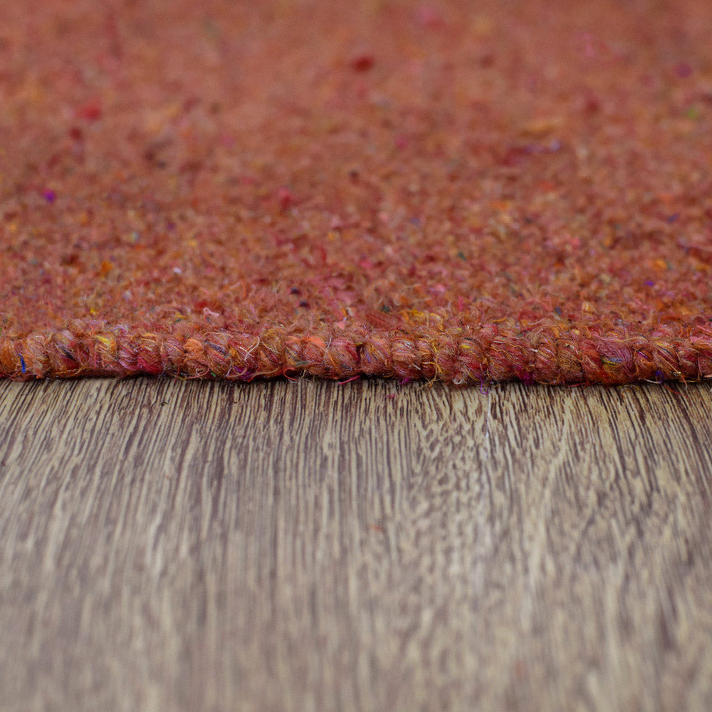 Solid Hand Woven Flat Weave Skittles Kilim Rug