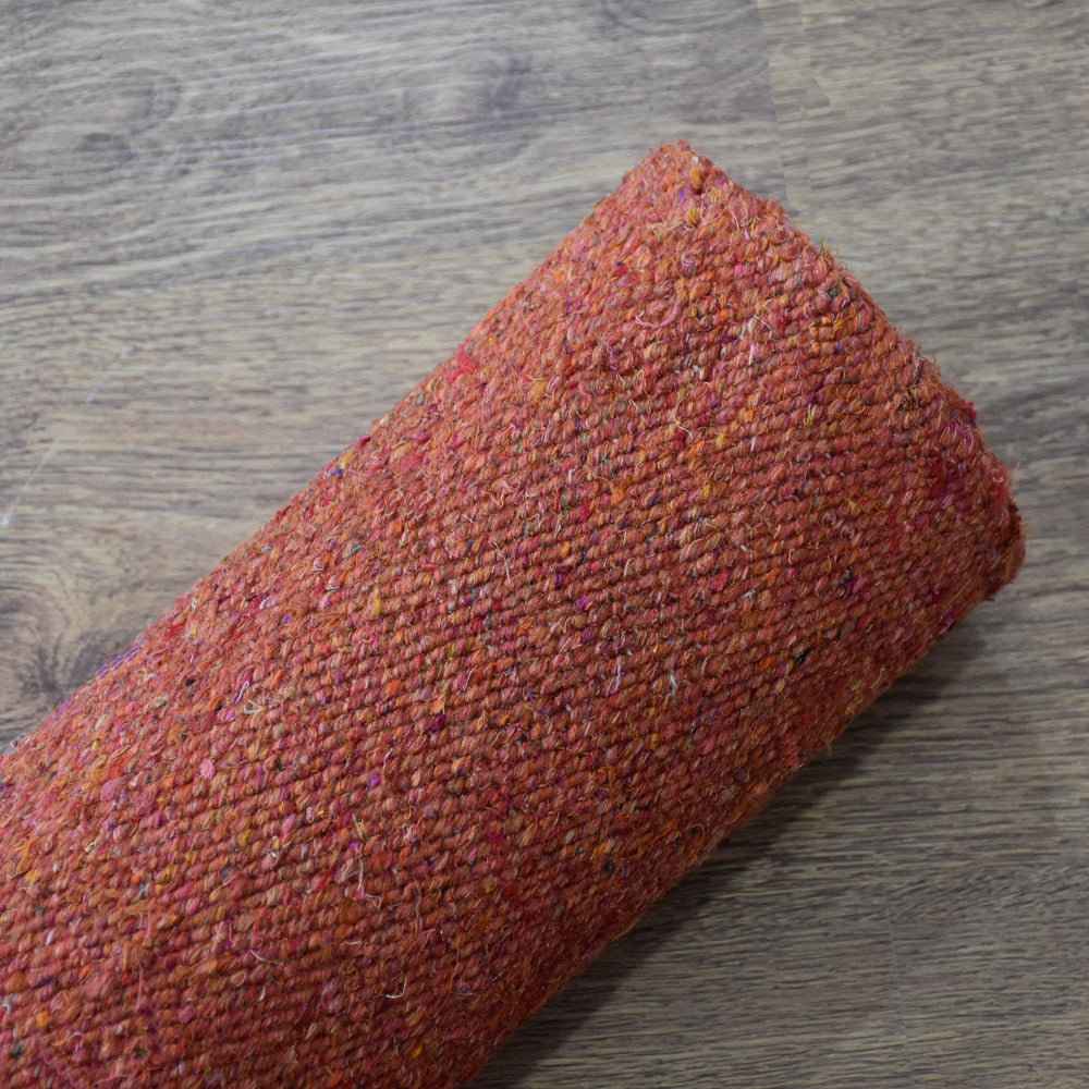 Solid Hand Woven Flat Weave Skittles Kilim Rug