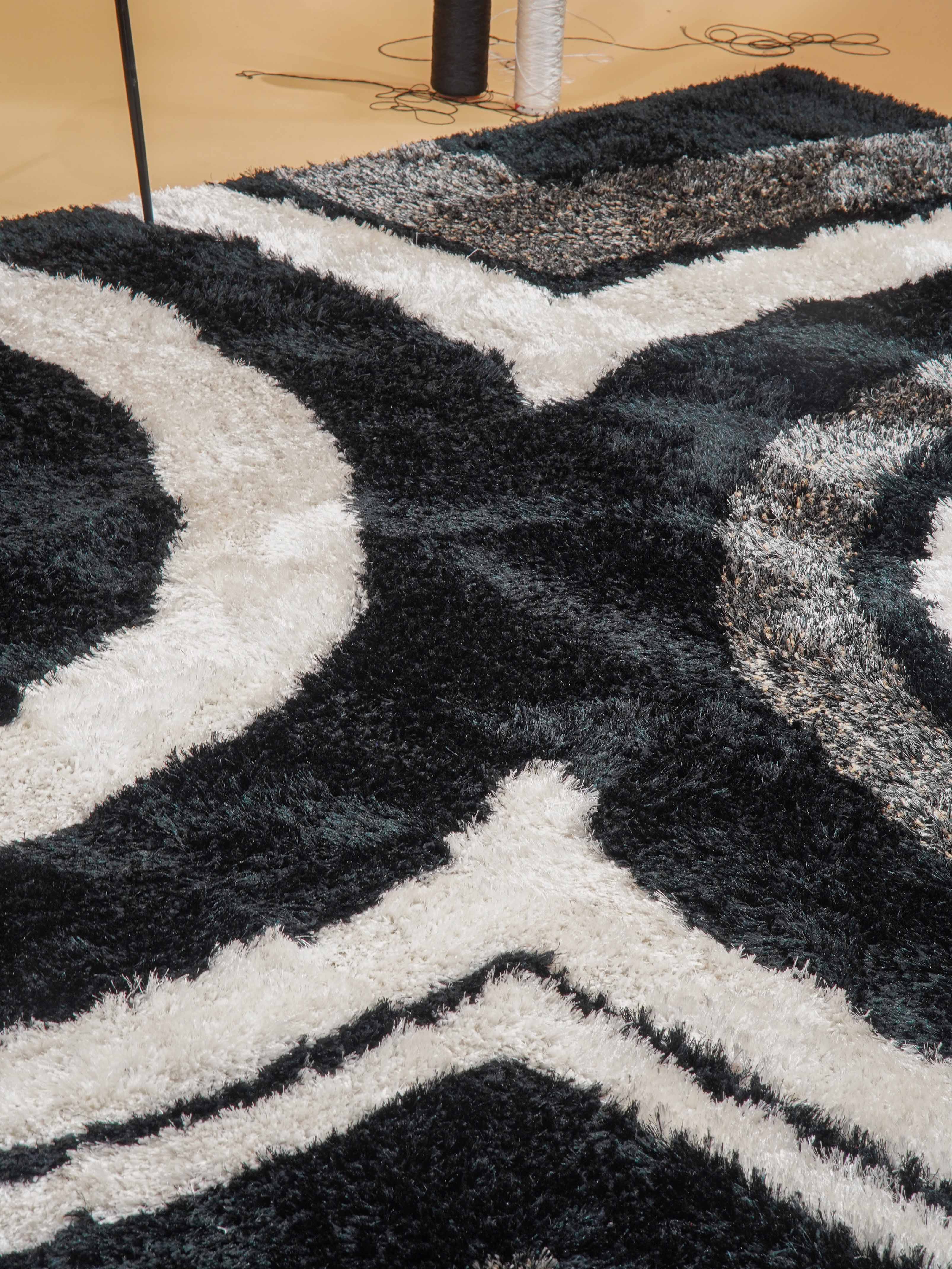 Echo Hand Tufted Shag Rug