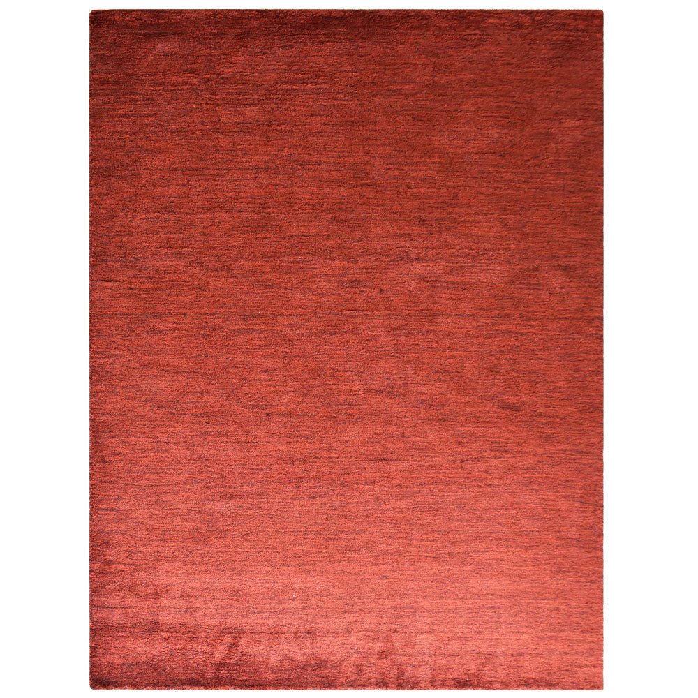Dual Tone Hand Knotted Wool & Silk Rug - BBH HOMES LLC