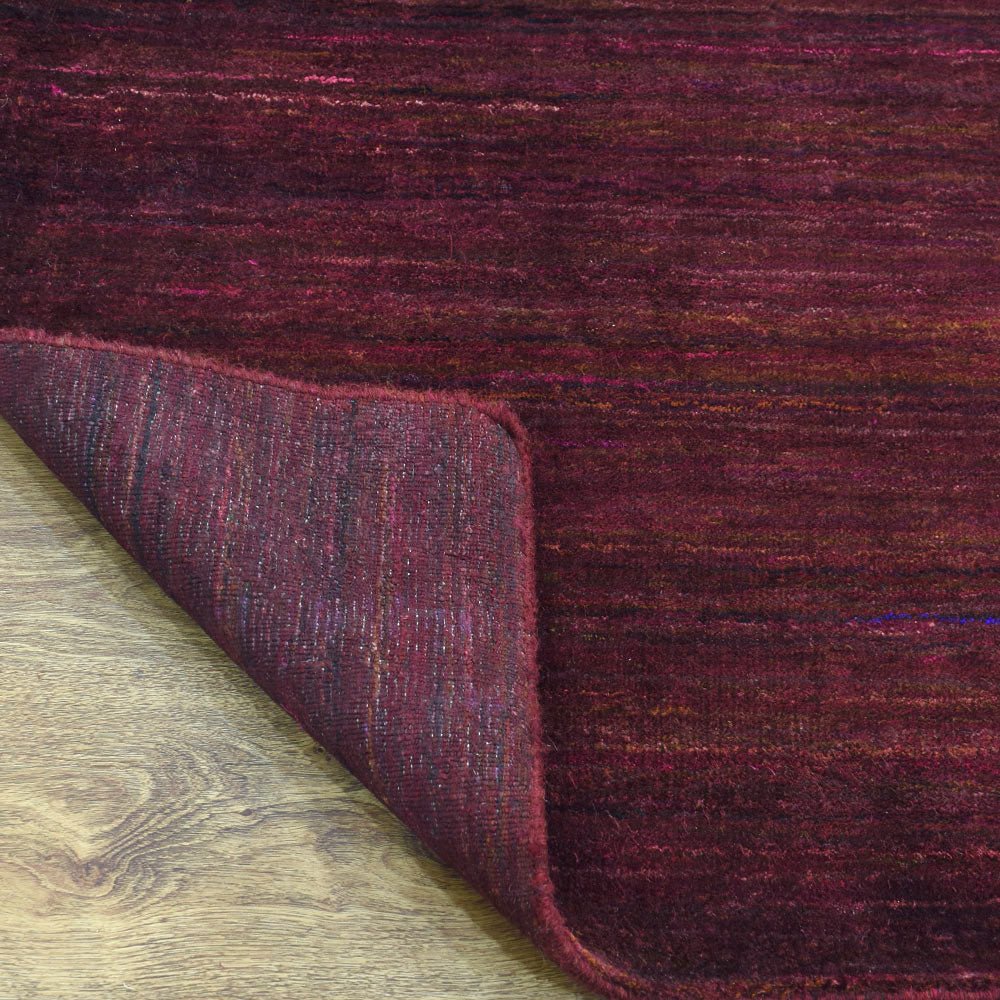Dual Tone Hand Knotted Wool & Silk Rug - BBH HOMES LLC