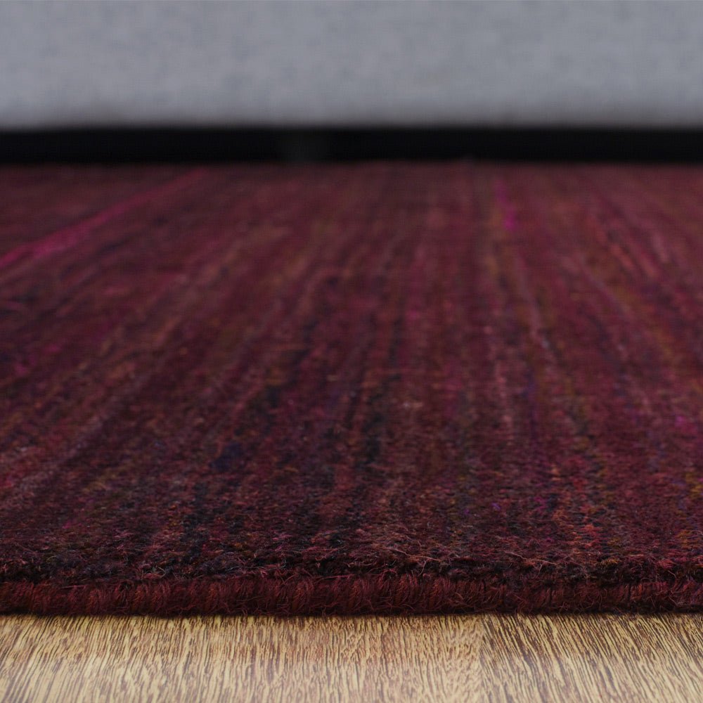 Dual Tone Hand Knotted Wool & Silk Rug - BBH HOMES LLC