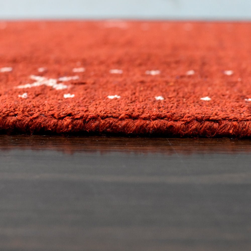 Fia Hand Knotted Silk & Wool Orange Area Rug - BBH HOMES LLC
