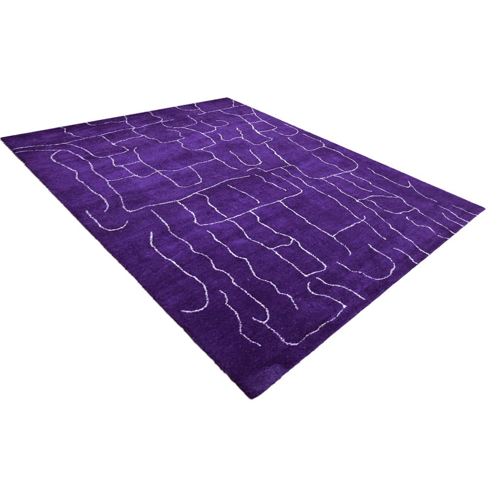 Gage Hand Knotted Silk & Wool Area Rug - BBH HOMES LLC