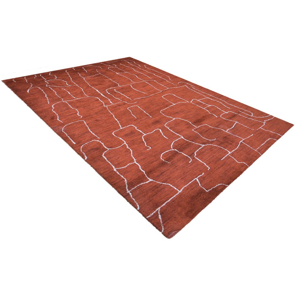Gage Hand Knotted Silk & Wool Area Rug - BBH HOMES LLC