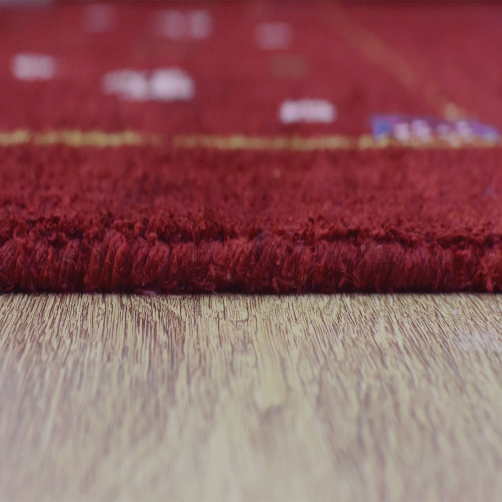 Glen Hand Knotted Loom Silk Mix Area Rug - BBH HOMES LLC