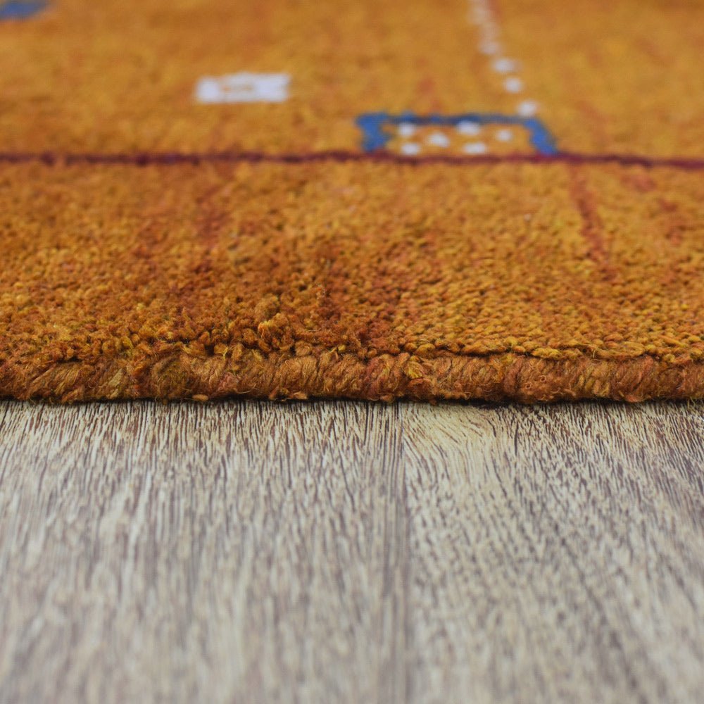 Glen Hand Knotted Loom Silk Mix Area Rug - BBH HOMES LLC