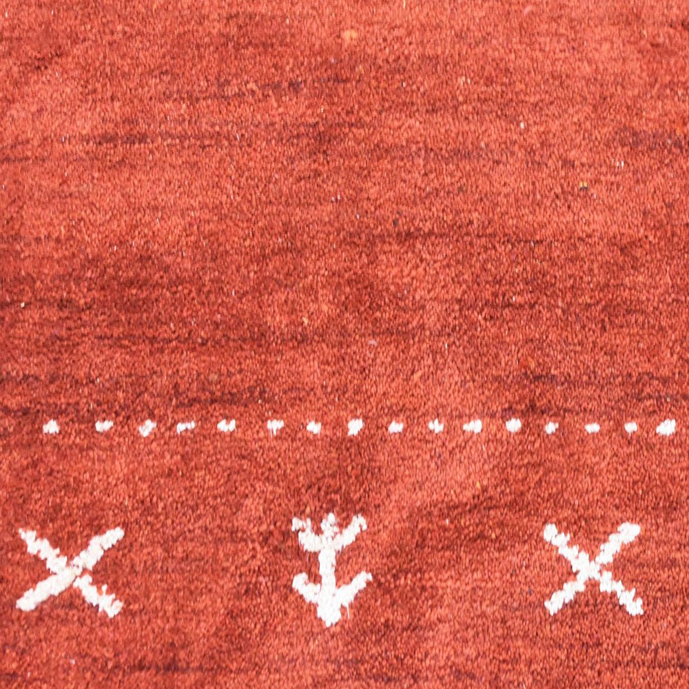 Hand Knotted Loom Silk Area Rug Contemporary Orange - BBH HOMES LLC