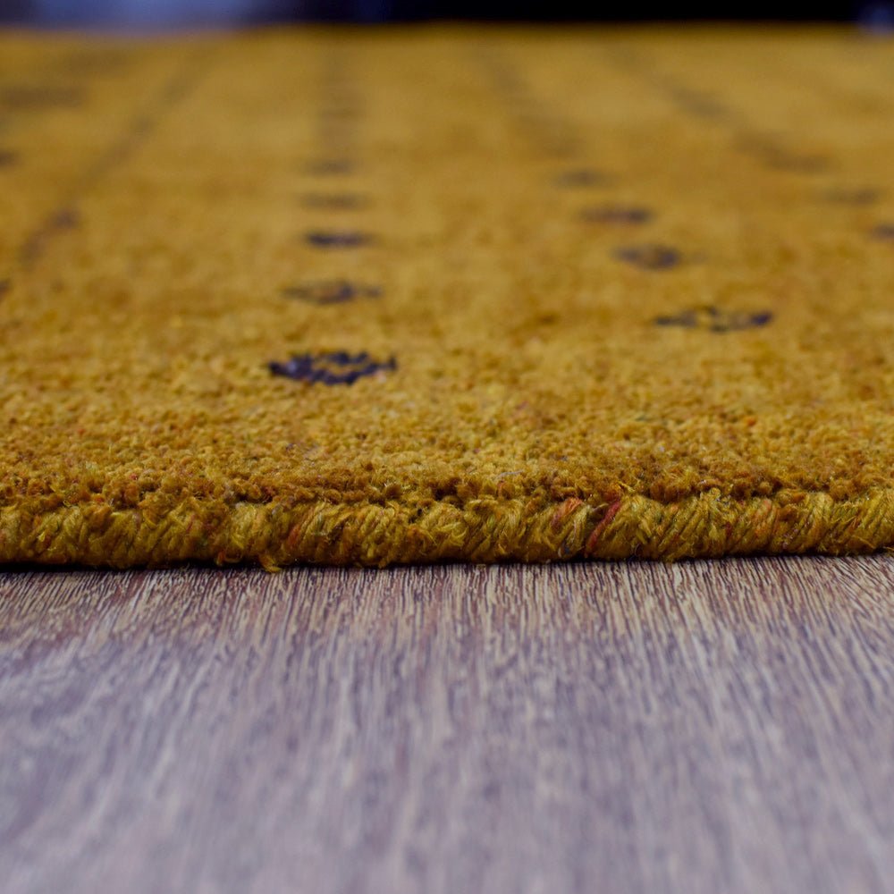 Hand Knotted Loom Silk Mix Area Rug Contemporary Gold - BBH HOMES LLC