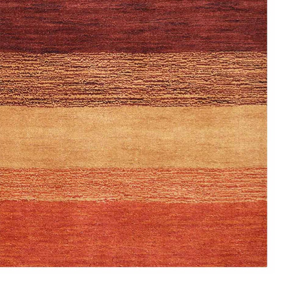 Hand Knotted Loom Wool Area Rug Contemporary Multicolor - BBH HOMES LLC