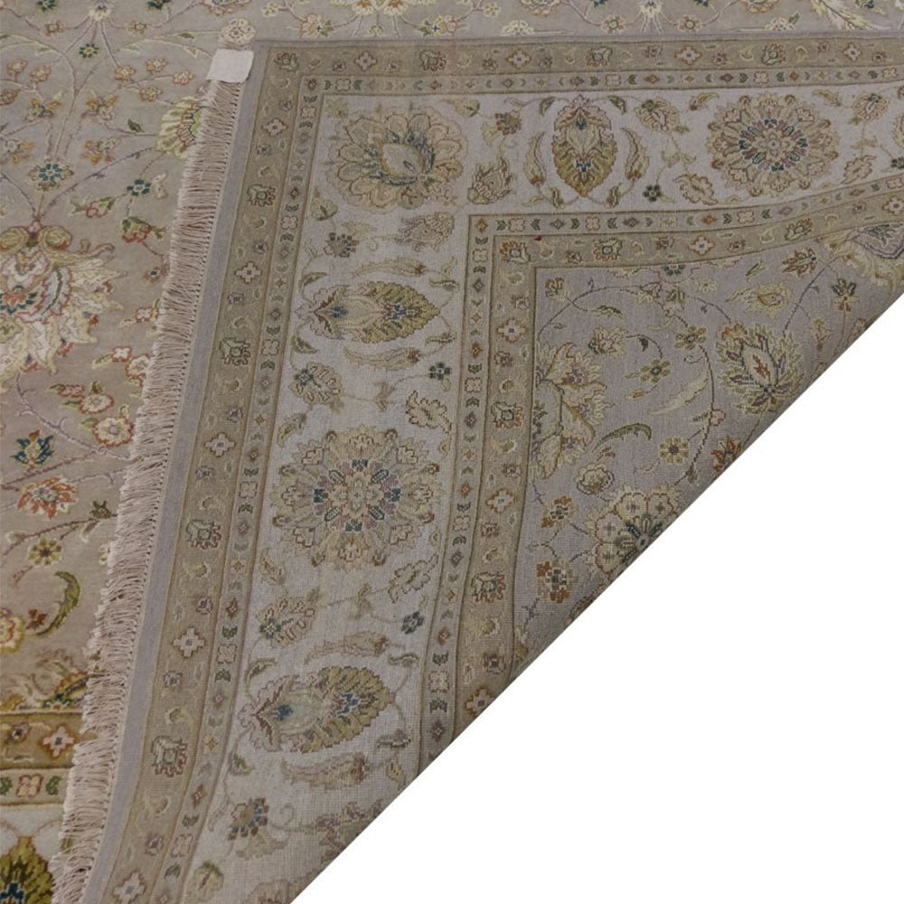 Hand Knotted Persian Silk And Wool Area Rug Oriental Camel - BBH HOMES LLC