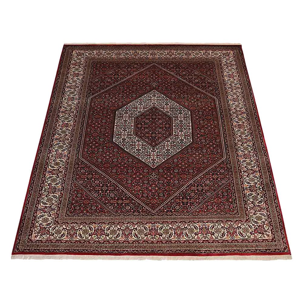 Hand Knotted Persian Wool Area Rug Oriental Red - BBH HOMES LLC