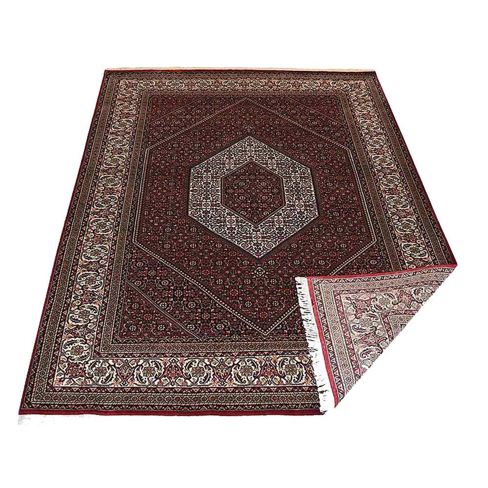 Hand Knotted Persian Wool Area Rug Oriental Red - BBH HOMES LLC