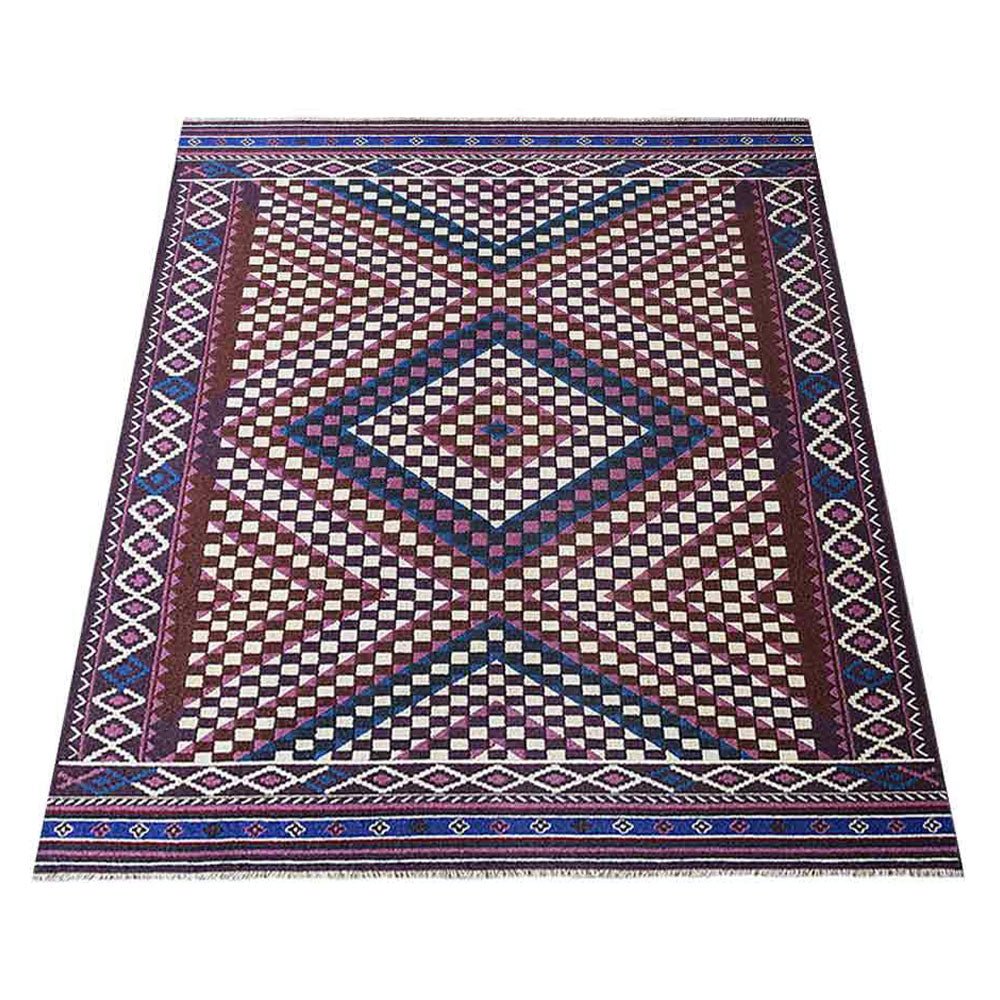 Hand Knotted Sumak Wool Area Rug Oriental Multicolor - BBH HOMES LLC