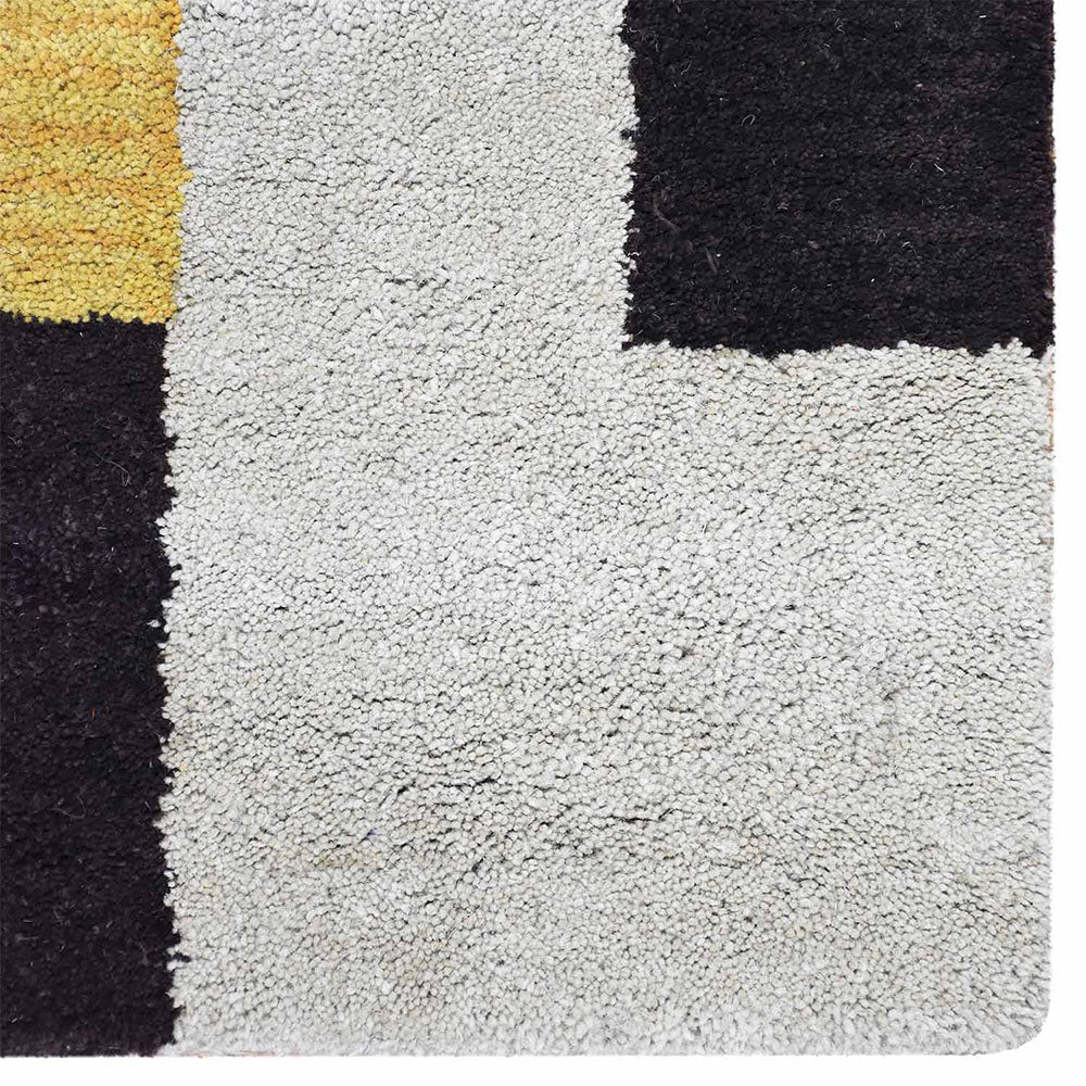 Hand Tufted Wool Area Rug Contemporary Multicolor - BBH HOMES LLC