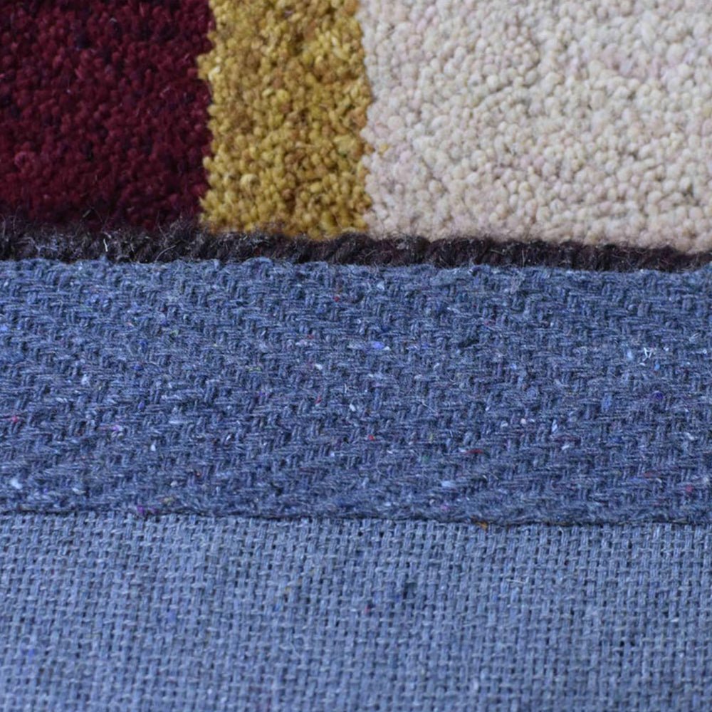Hand Tufted Wool Area Rug Contemporary Multicolor - BBH HOMES LLC